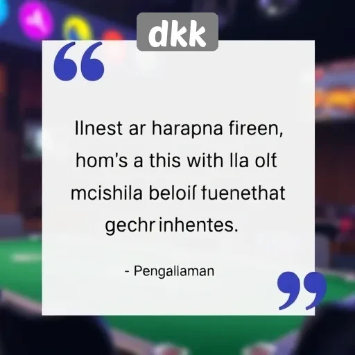 Ulasan Pengguna tentang Pengalaman di DKK